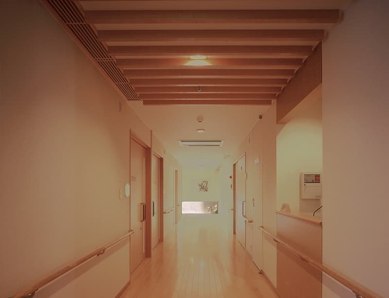 指宿市 特別養護老人ホーム 廊下